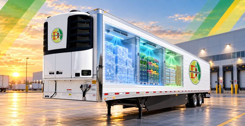 Multiple Temperature Trailer